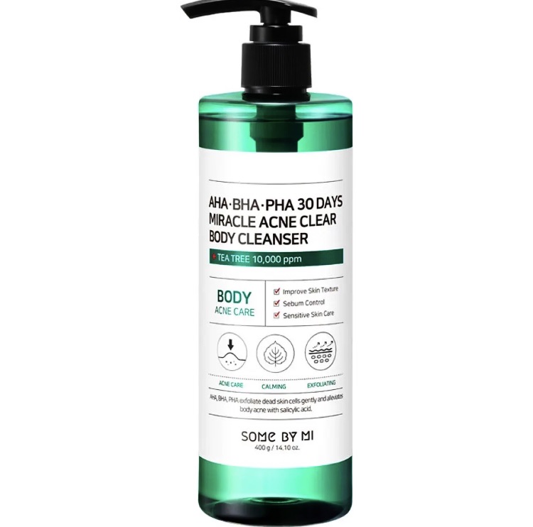 AHA·BHA·PHA 30デイズミラクルアクネボディクレンザー/SOME BY MI/ボディソープを使ったクチコミ（1枚目）