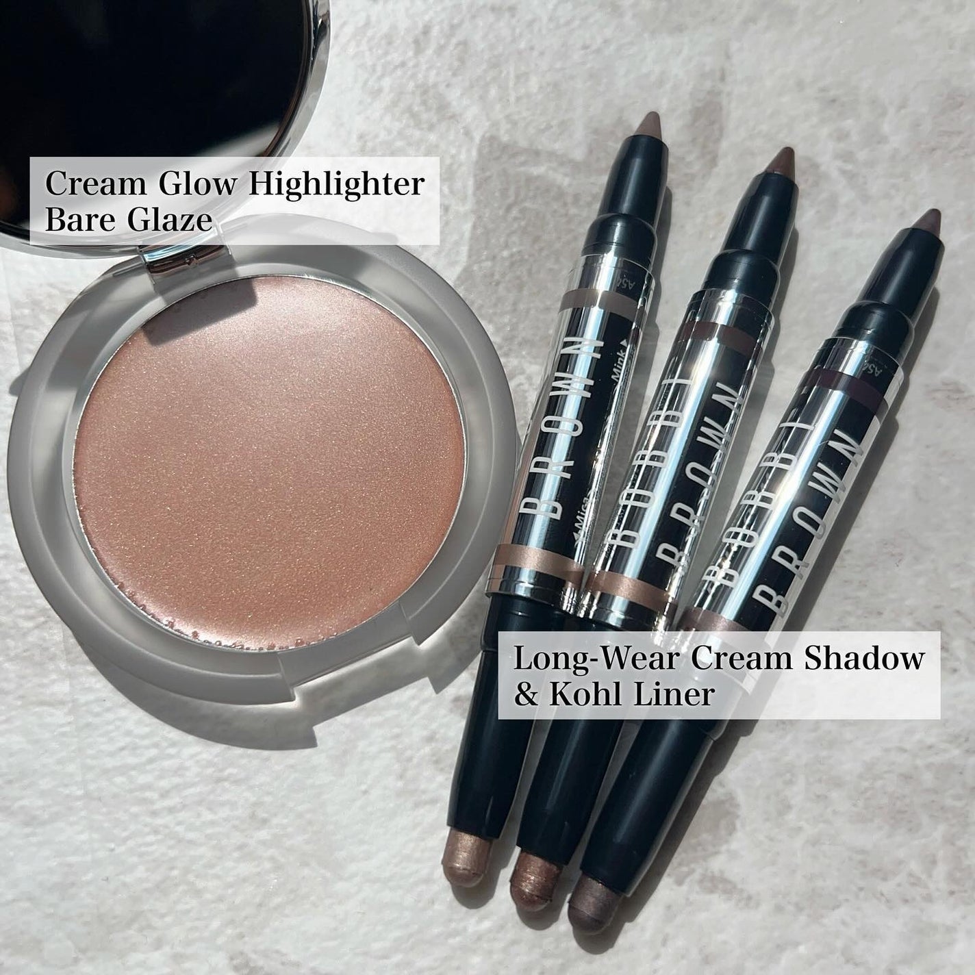 ロングウェア クリーム シャドウ & コール ライナー/BOBBI BROWN/ジェル・クリームアイシャドウを使ったクチコミ(2枚目)