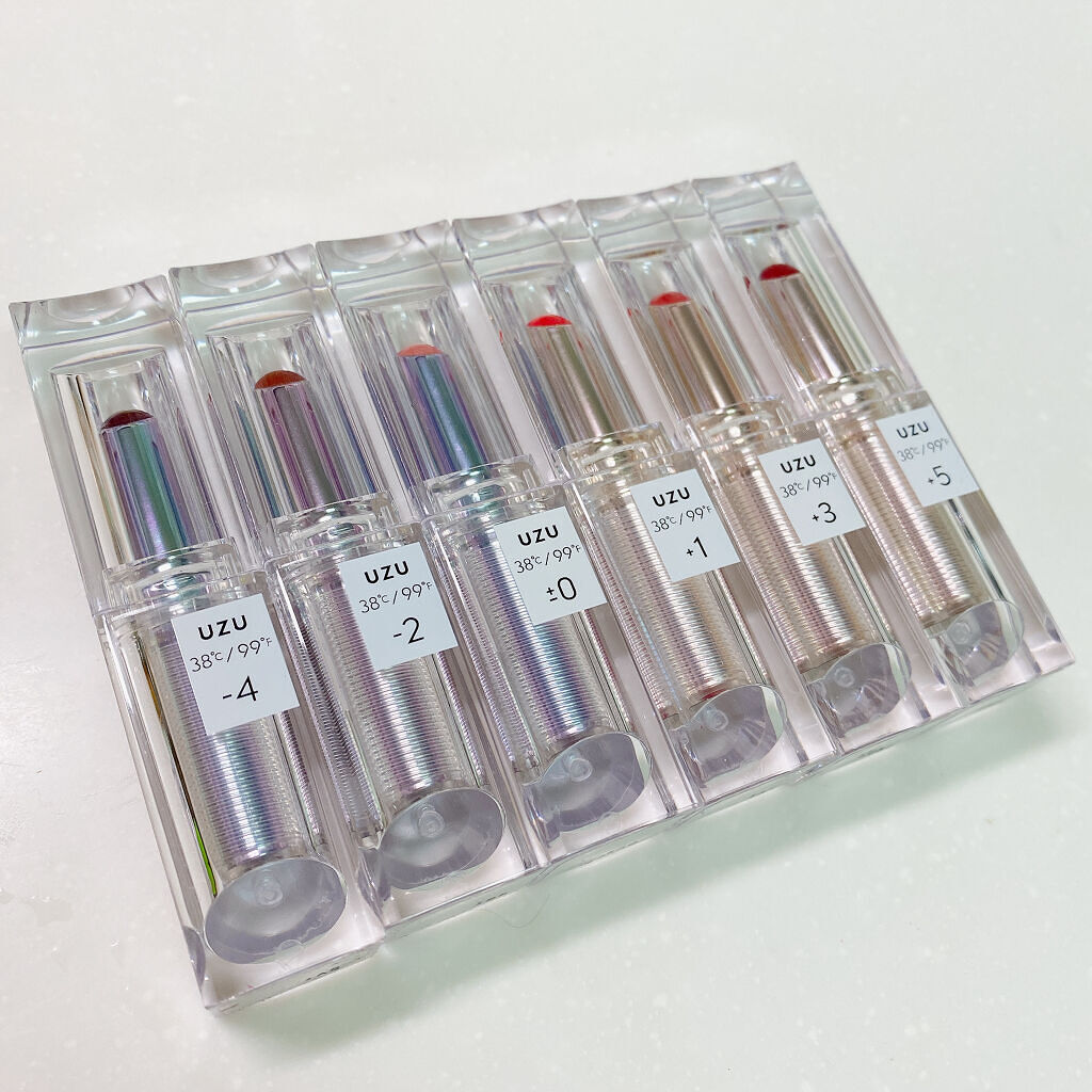  38°C / 99°F Lipstick <TOKYO>/UZU BY FLOWFUSHI/口紅を使ったクチコミ（2枚目）