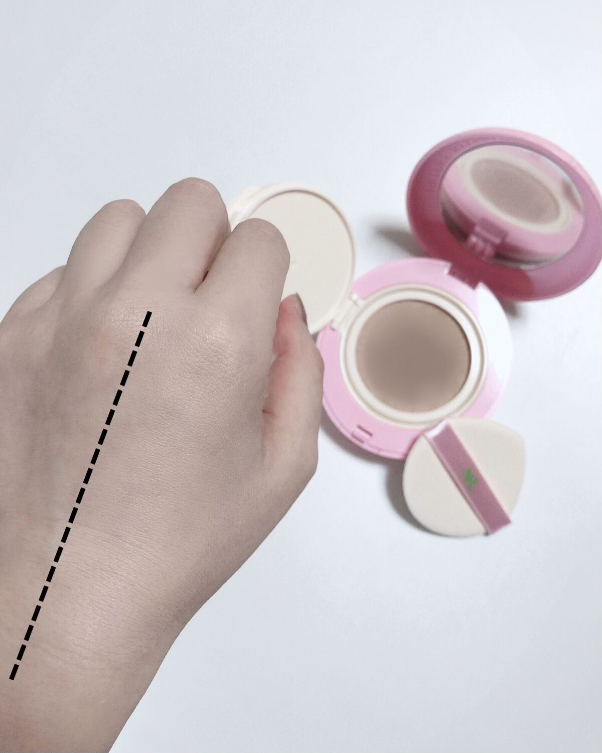 PROBIOエッセンスクッション/ネイチャーリパブリック/クッションファンデーションを使ったクチコミ（3枚目）