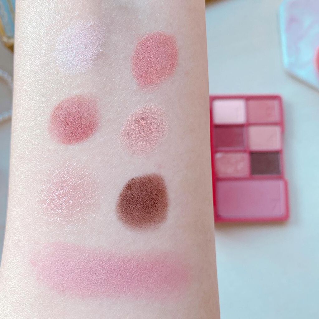 カラーパターンパレット/i’m meme/マルチパレットを使ったクチコミ（3枚目）