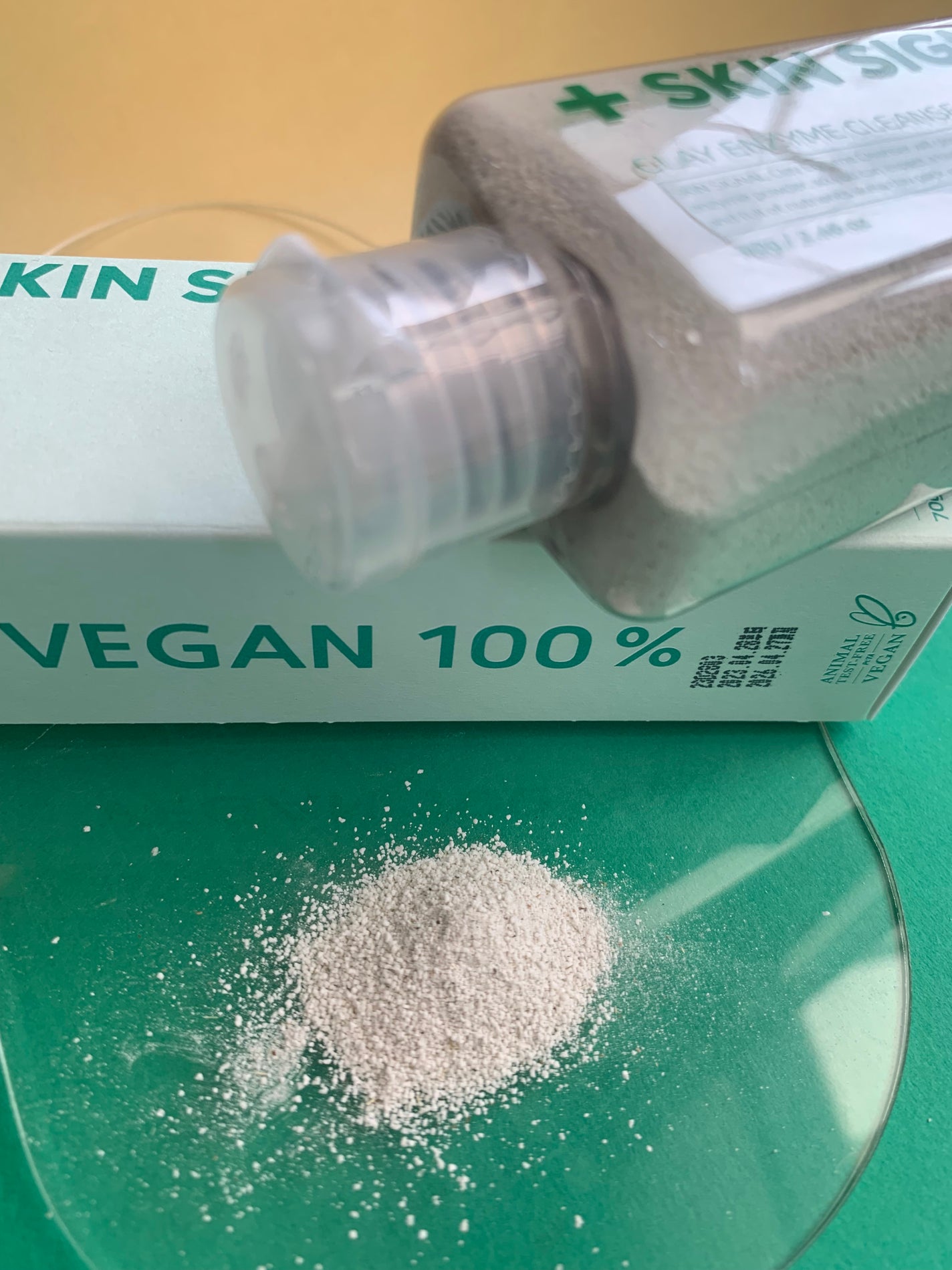 グリーン クレイ酵素クレンザー/SKIN SIGNAL/洗顔パウダーを使ったクチコミ(4枚目)