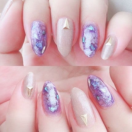 ネイルホリック Future Metal PU140/ネイルホリック/マニキュアを使ったクチコミ(3枚目)