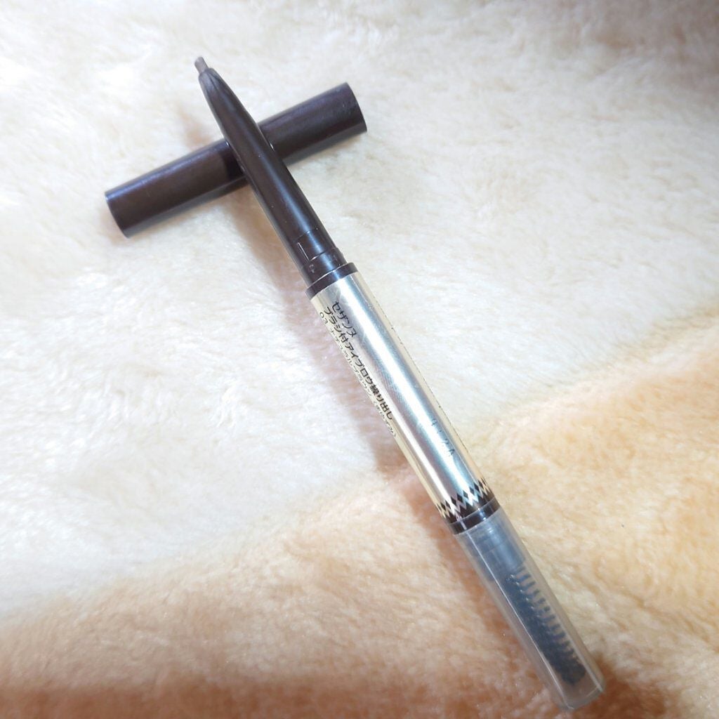 ブラシ付きアイブロウ繰り出し/CEZANNE/アイブロウペンシルを使ったクチコミ(2枚目)