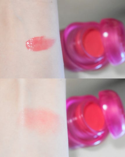 フィー リップアンドチーク グローイジェリーポット/fwee/リップグロスを使ったクチコミ(4枚目)