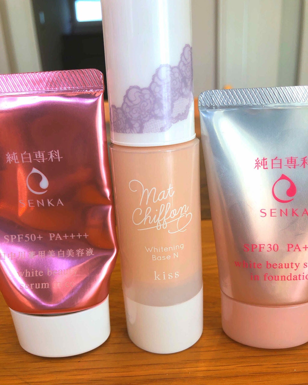 マットシフォン UVホワイトニングベースN/KiSS/化粧下地を使ったクチコミ(2枚目)