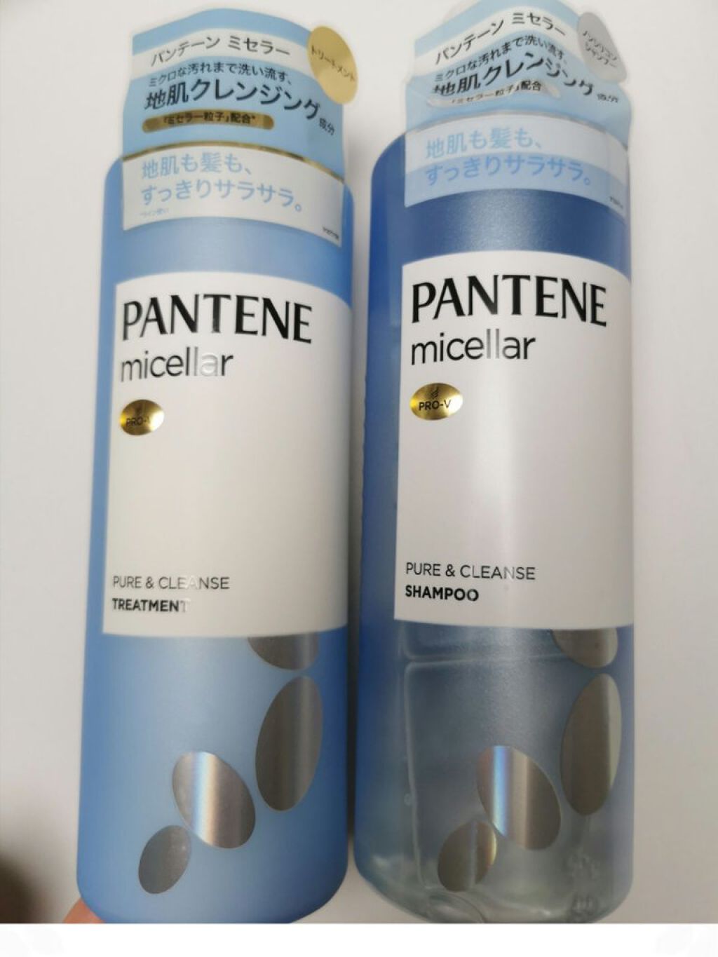 PRO-V ミセラー ピュア&クレンズ ノンシリコンシャンプー/トリートメント/パンテーン/市販シャンプーを使ったクチコミ(1枚目)