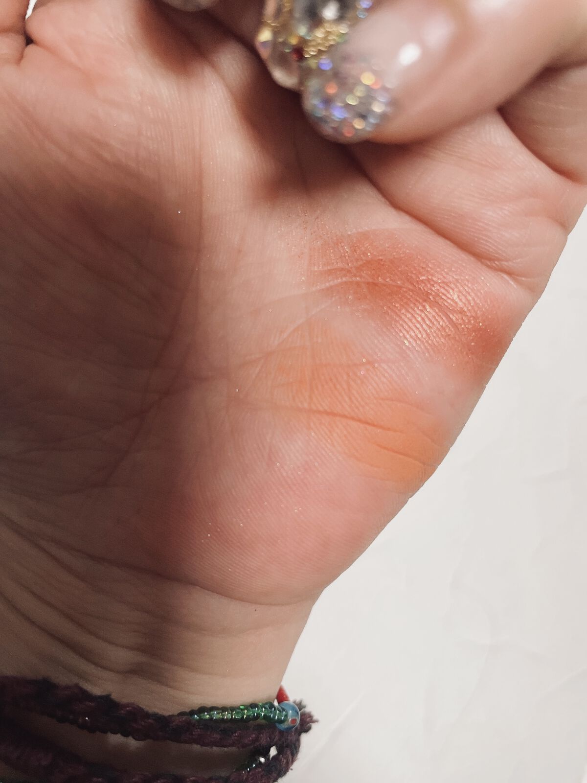 アディクション ザ アイシャドウ スパークル 017SP Senorita/ADDICTION/単色アイシャドウを使ったクチコミ（2枚目）