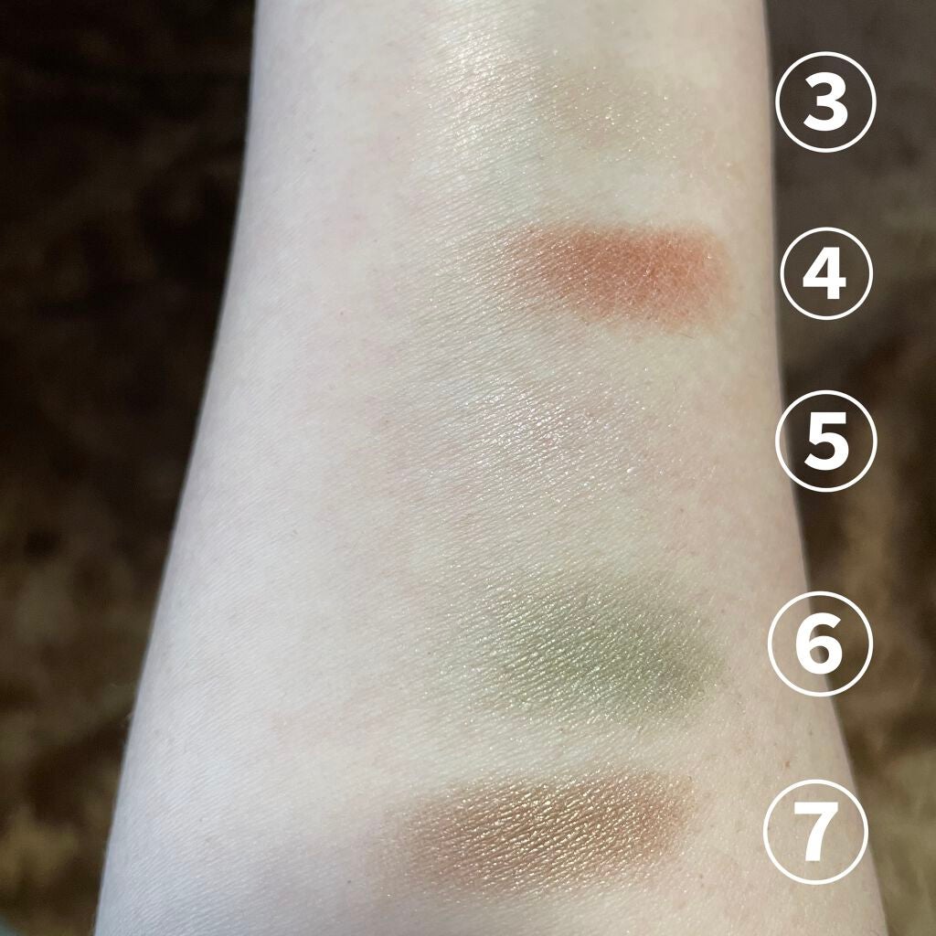 一番コフレ 鬼滅の刃 A賞アイシャドウパレット/BANDAI SPIRITS/アイシャドウパレットを使ったクチコミ(5枚目)