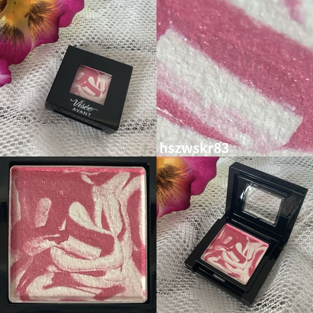 ヴィセ アヴァン シングルアイカラー マーブル 124 ANGEL TRAP/Visée/単色アイシャドウを使ったクチコミ（3枚目）