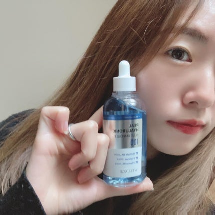 リアルヒアルロニックブルーアンプル 100/Wellage/美容液を使ったクチコミ(4枚目)