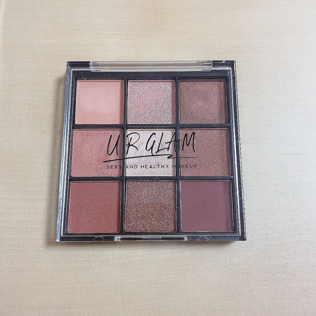 UR GLAM BLOOMING EYE COLOR PALETTE/U R GLAM/アイシャドウパレットを使ったクチコミ(1枚目)