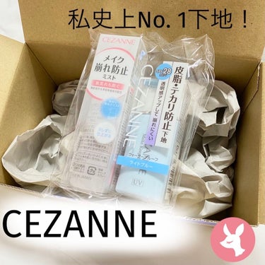 皮脂テカリ防止下地/CEZANNE/化粧下地を使ったクチコミ（1枚目）