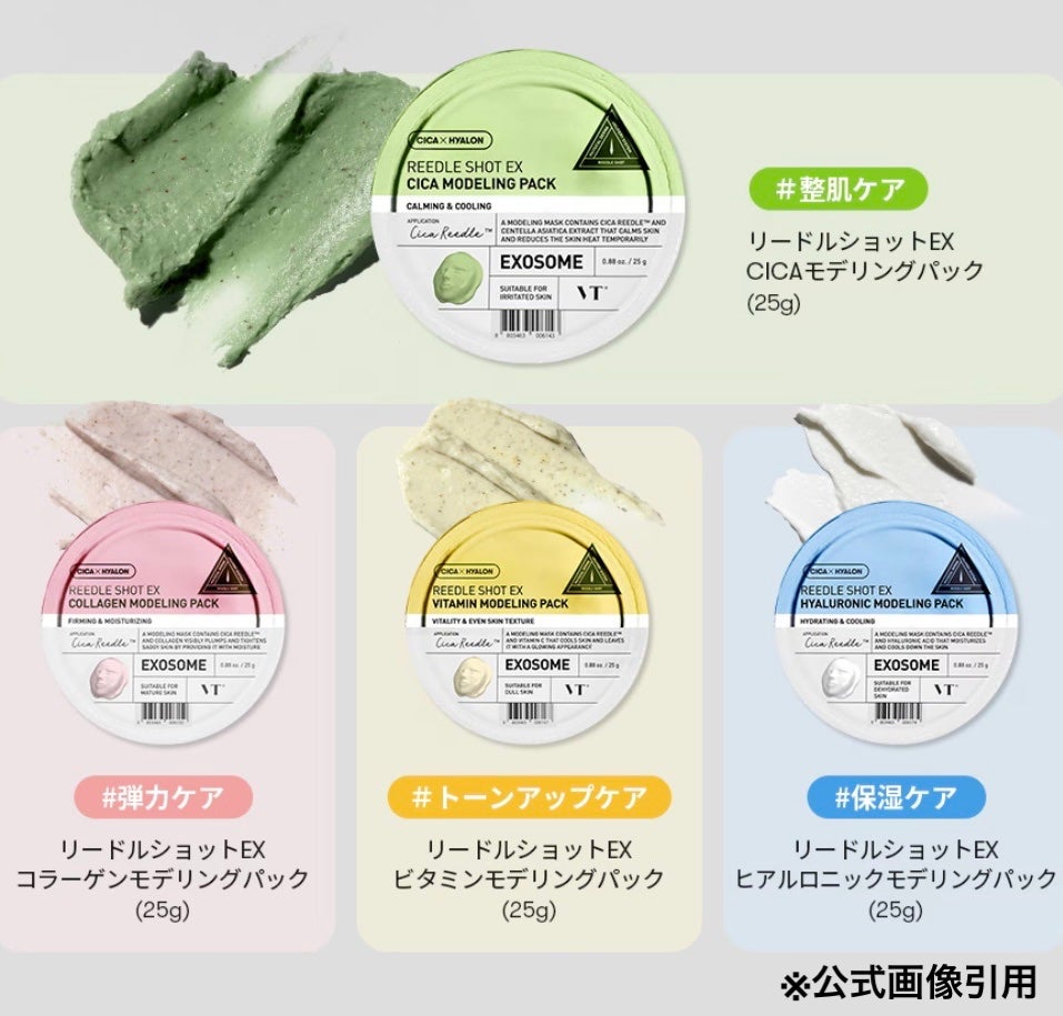 リードルショットEX CICAモデリングパック/VT/シートマスク・パックを使ったクチコミ(2枚目)