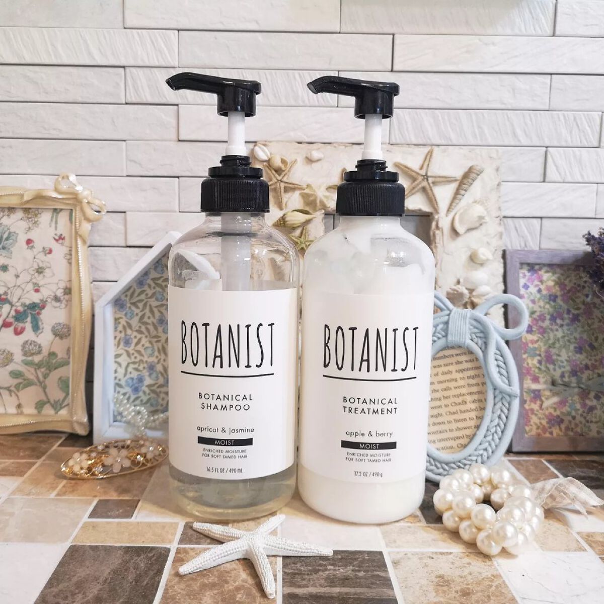 ボタニカルシャンプー/トリートメント(モイスト) /BOTANIST/シャンプー・コンディショナーを使ったクチコミ(1枚目)