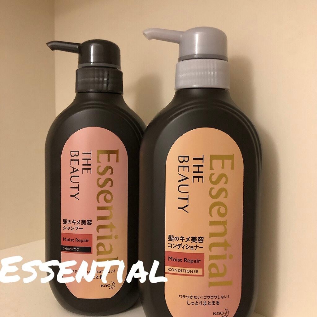 THE BEAUTY 髪のキメ美容シャンプー/コンディショナー<モイストリペア> /エッセンシャル/市販シャンプーを使ったクチコミ(1枚目)