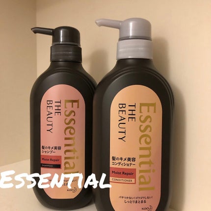 THE BEAUTY 髪のキメ美容シャンプー/コンディショナー<モイストリペア> /エッセンシャル/市販シャンプーを使ったクチコミ(1枚目)