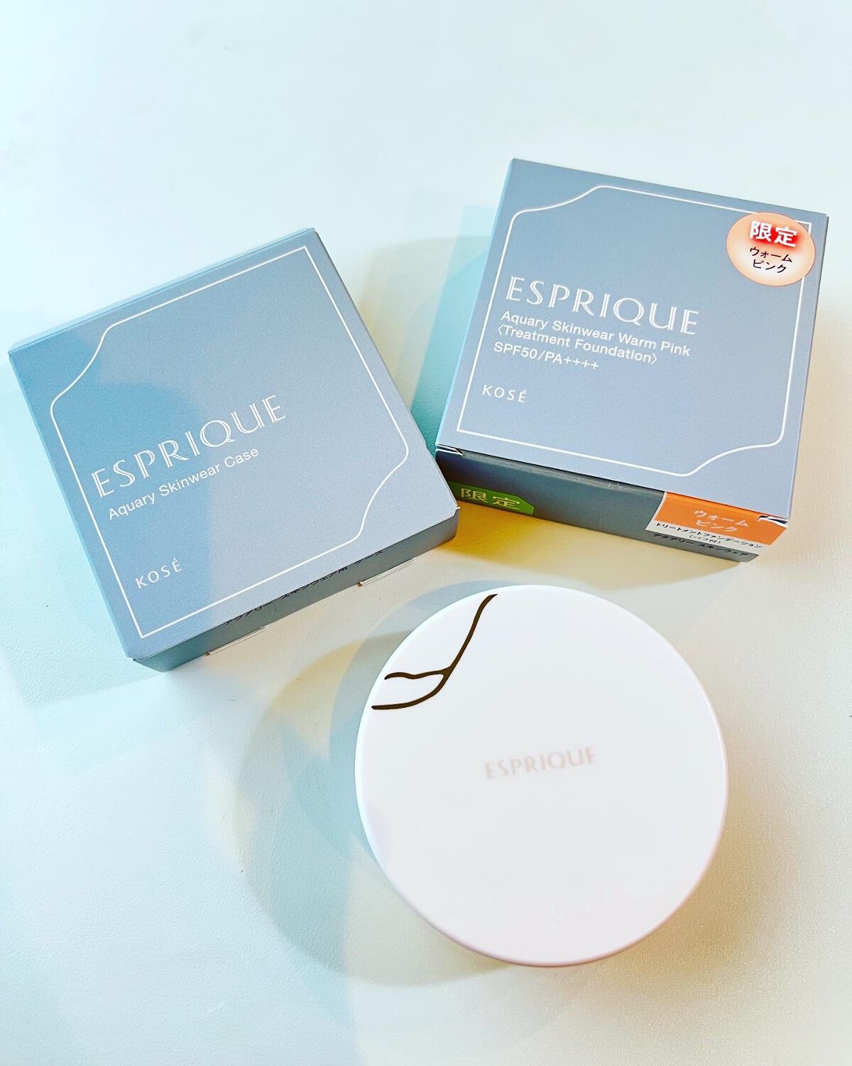 アクアリースキンウェア/ESPRIQUE/クッションファンデーションを使ったクチコミ(1枚目)