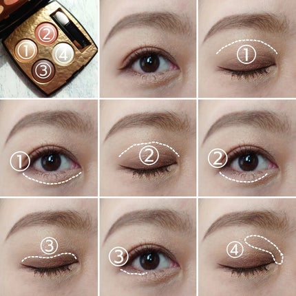 レ キャトル オンブル ビザンス /CHANEL/アイシャドウパレットを使ったクチコミ(4枚目)