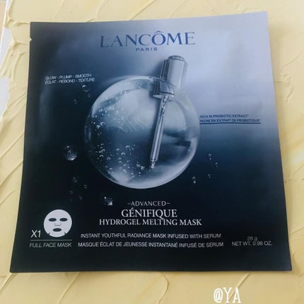ジェニフィック アドバンスト ハイドロジェル メルティングマスク/LANCOME/シートマスク・パックを使ったクチコミ(1枚目)