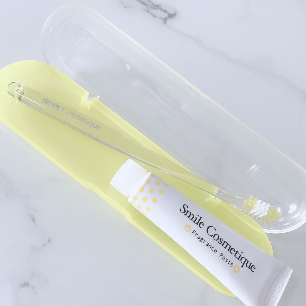 ホワイトニングデンタルリンス/Smile Cosmetique/歯磨き粉を使ったクチコミ（3枚目）