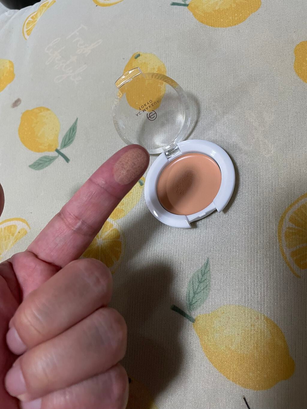 ACさらさらコンシーラー/セリア/クリームコンシーラーを使ったクチコミ(4枚目)