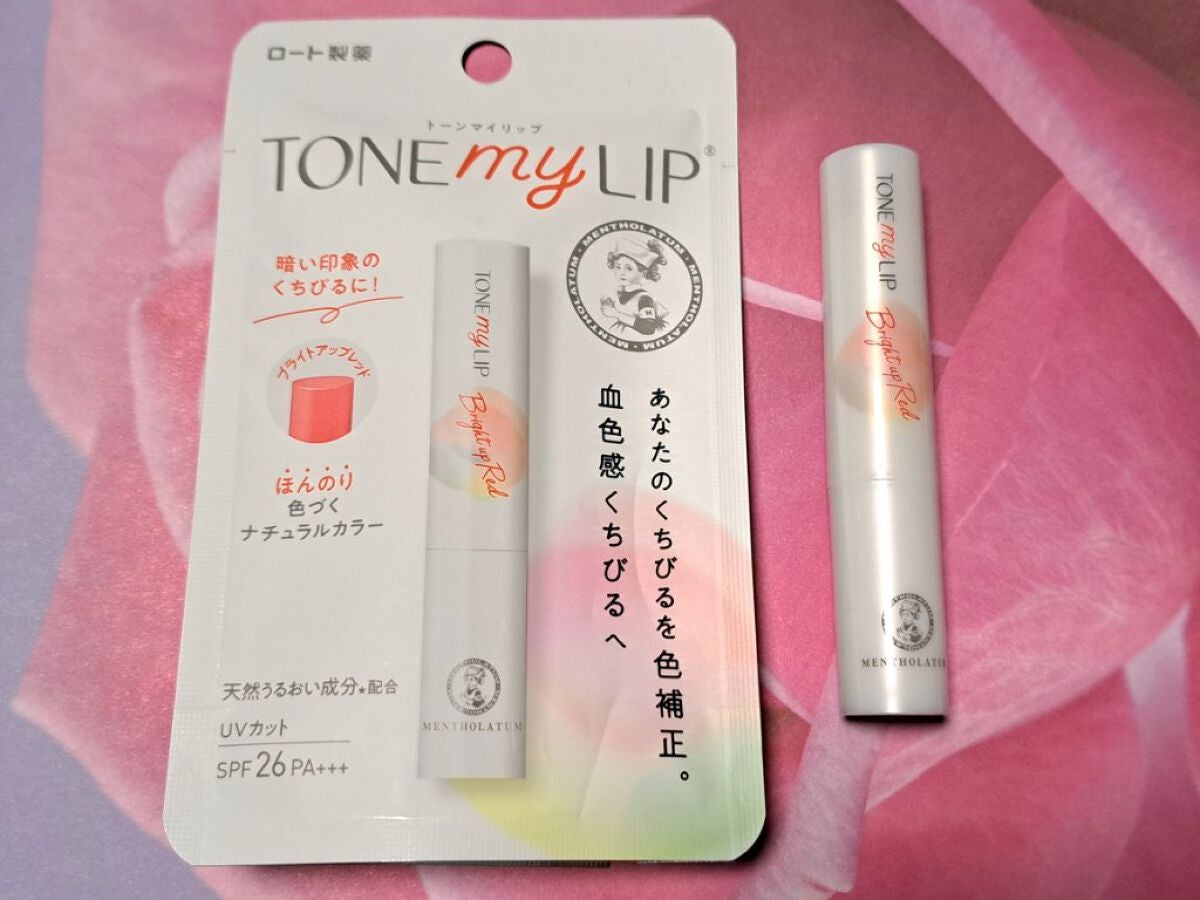 トーンマイリップ/メンソレータム/リップケアを使ったクチコミ(1枚目)