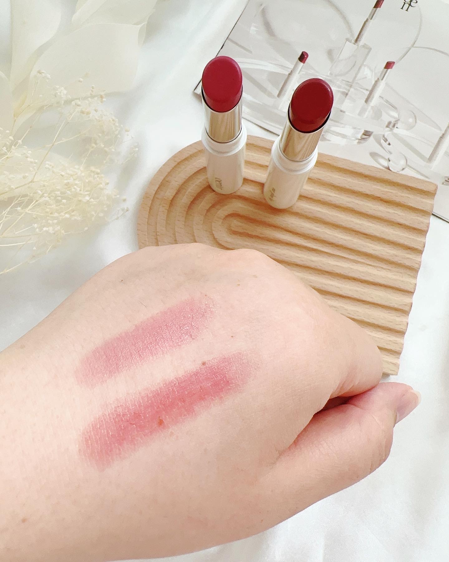 アワーグロウリップ/oenir/口紅を使ったクチコミ（3枚目）