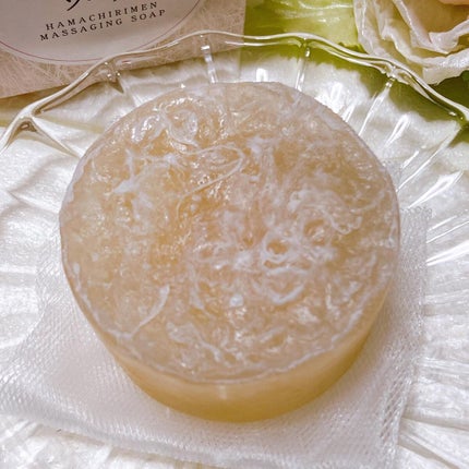 濱縮緬マッサージソープ/ハリメリー/洗顔石鹸を使ったクチコミ(5枚目)