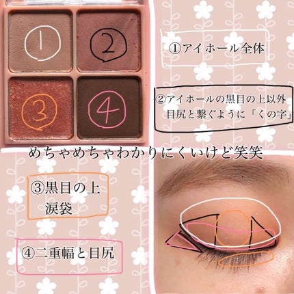 ベターザンアイズ/rom&nd/アイシャドウパレットを使ったクチコミ(3枚目)