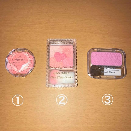 クリームチーク/キャンメイク/ジェル・クリームチークを使ったクチコミ(1枚目)