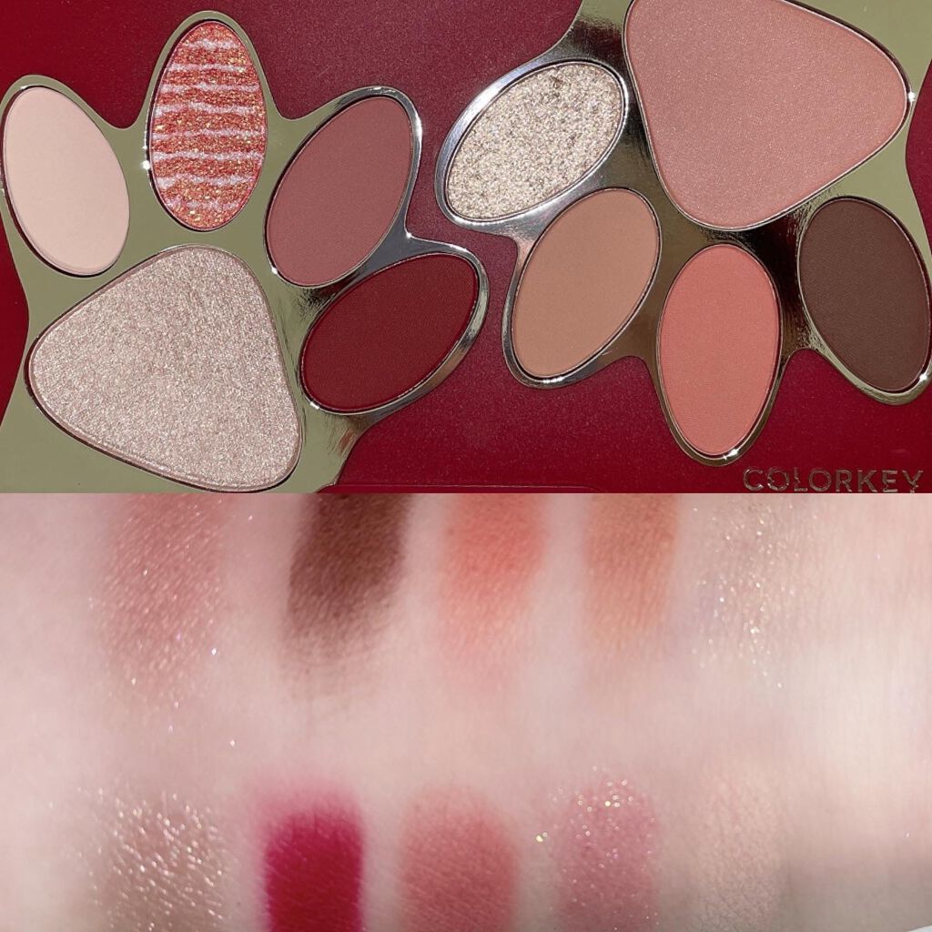 mari on LIPS 「.捨て色なし!寅年限定色っぽアイシャドウ⸜♡⸝💄@col..」(3枚目)