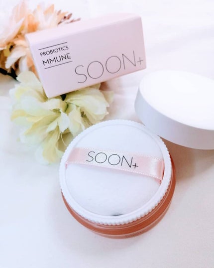 SOON+ プロバイオティクスミューンパウダー/soon+/ルースパウダーを使ったクチコミ(1枚目)