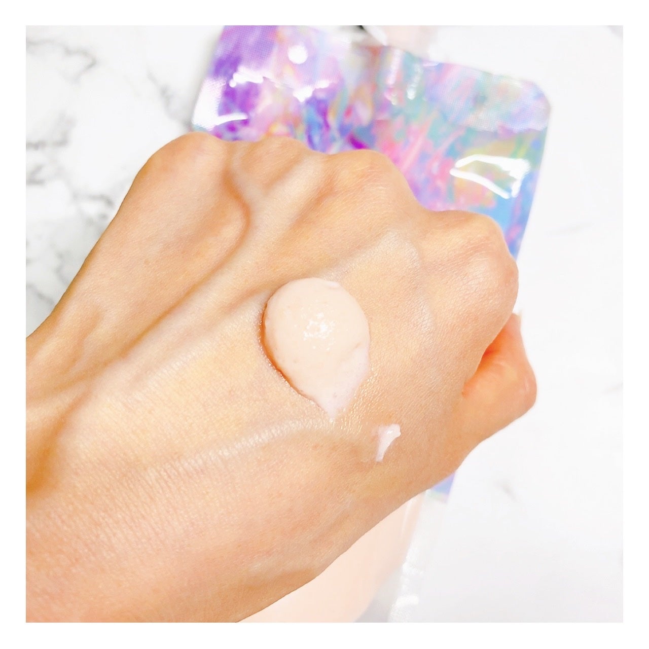 ピンクティーツリーライスシカウォッシュオフパック/APLIN/洗い流すパック・マスクを使ったクチコミ(2枚目)