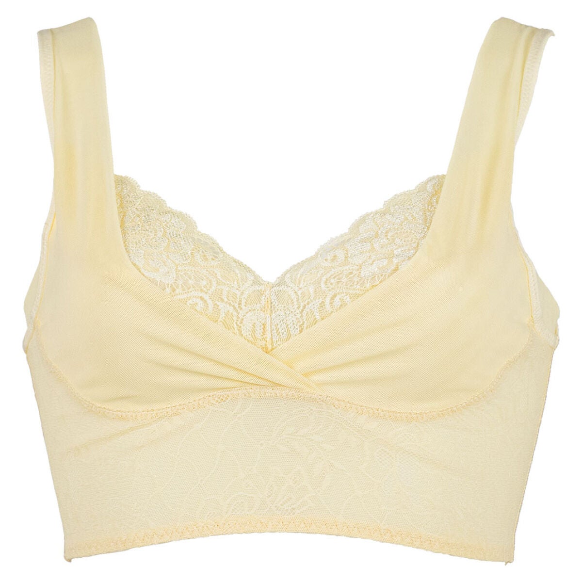 夜寄るブラ クリームイエロー