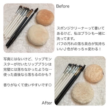 スポンジクリーナーＮ　199/SHISEIDO/その他化粧小物を使ったクチコミ（2枚目）