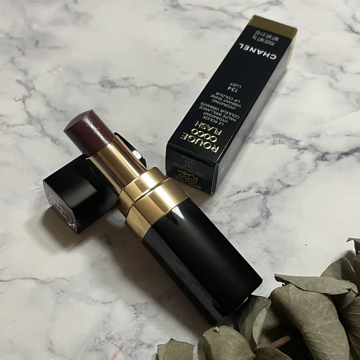 ルージュ ココ フラッシュ 134 ラスト/CHANEL/口紅を使ったクチコミ（1枚目）