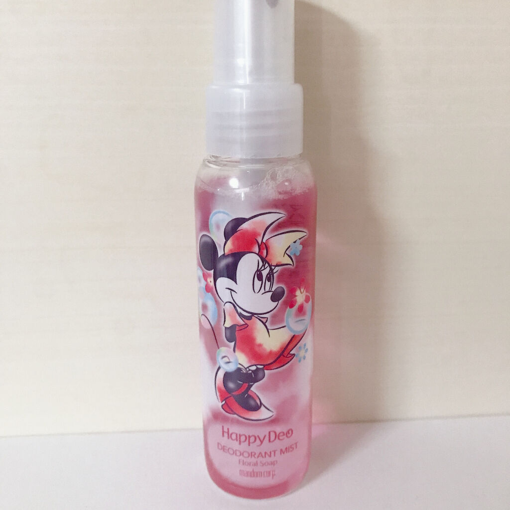 ハッピーデオ デオドラントミスト 花せっけん/マンダム/デオドラント・制汗剤を使ったクチコミ（1枚目）