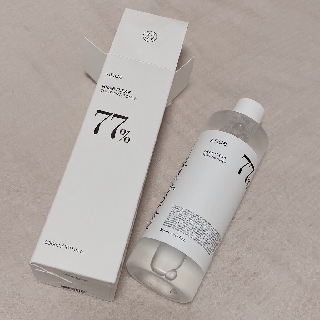 ドクダミ 77 スージングトナー/Anua/化粧水を使ったクチコミ（1枚目）