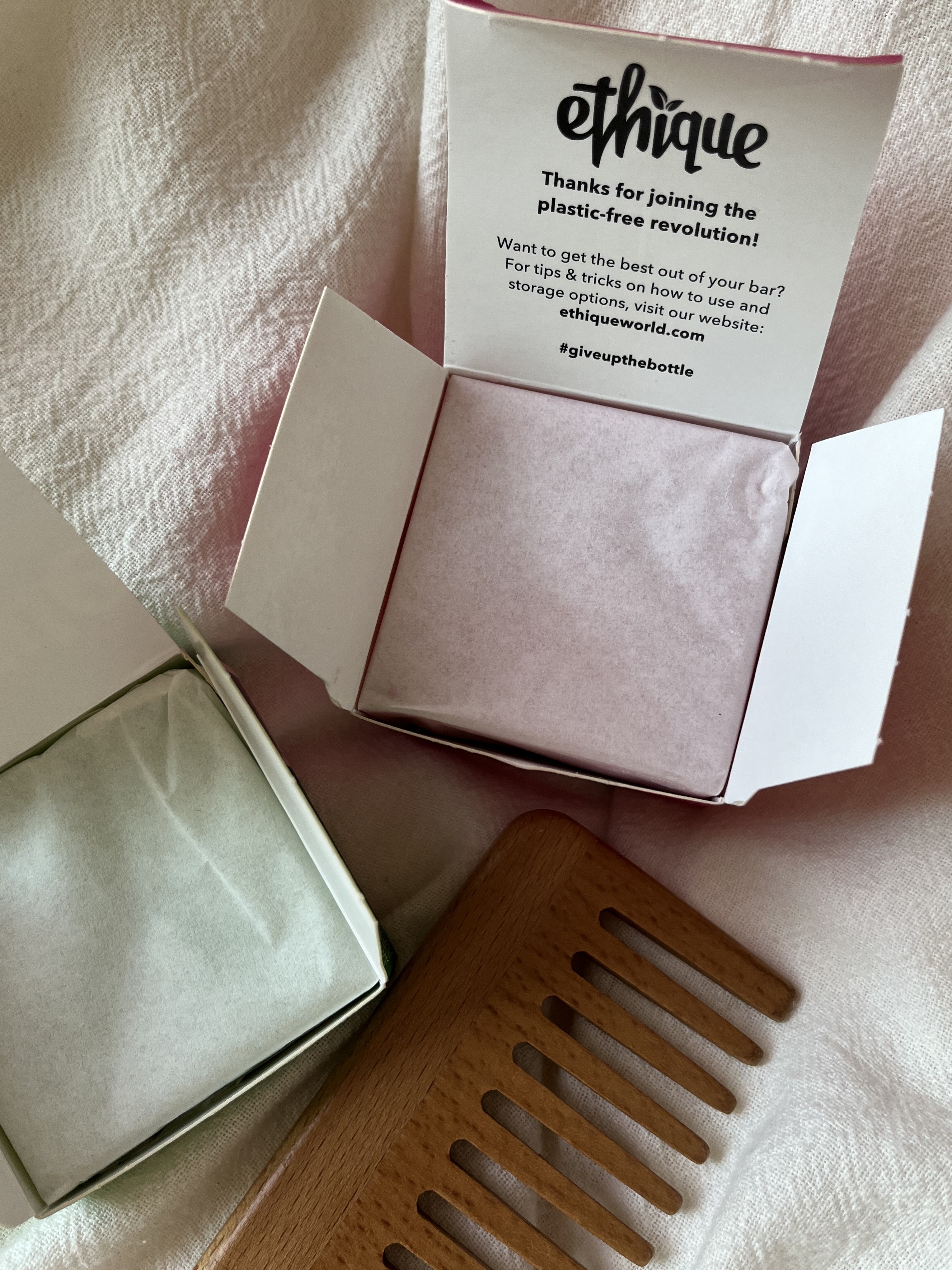 シャンプー バー ピンカリシャス/Ethique/市販シャンプーを使ったクチコミ（2枚目）