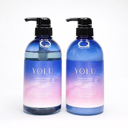 カームナイトリペアシャンプー/トリートメント/YOLU/市販シャンプーを使ったクチコミ(4枚目)