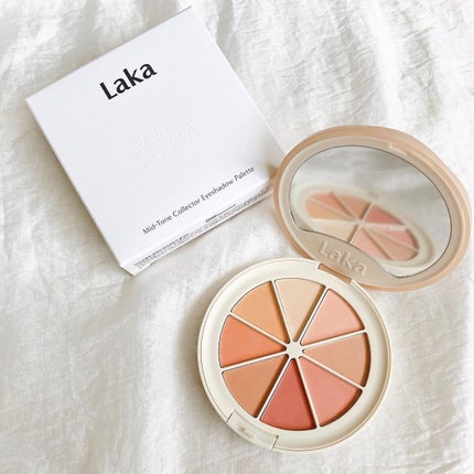 ミドルトーンアイシャドウコレクターパレット/Laka/アイシャドウパレットを使ったクチコミ(1枚目)