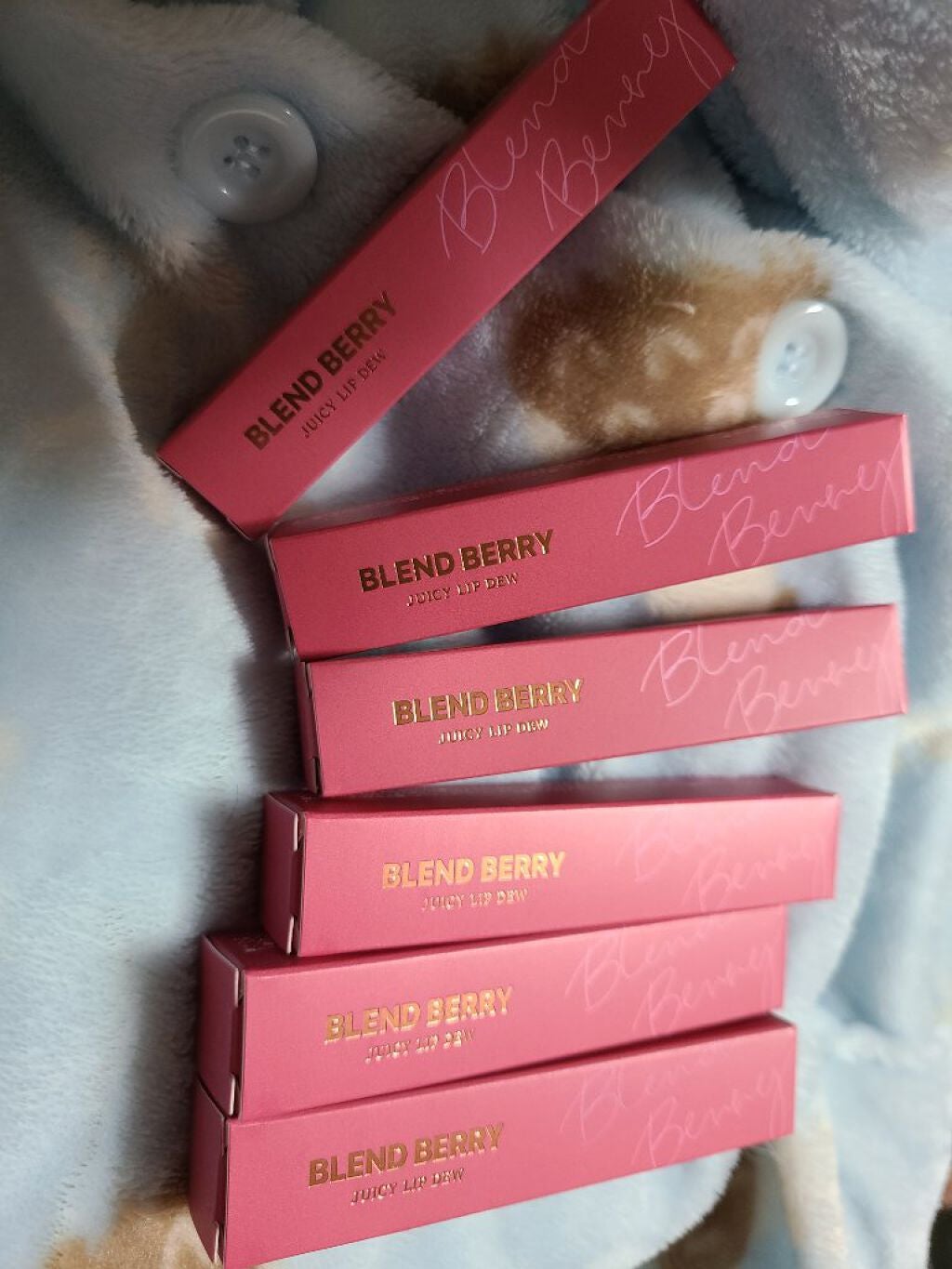ジューシィリップデュウ/BLEND BERRY/口紅を使ったクチコミ(8枚目)