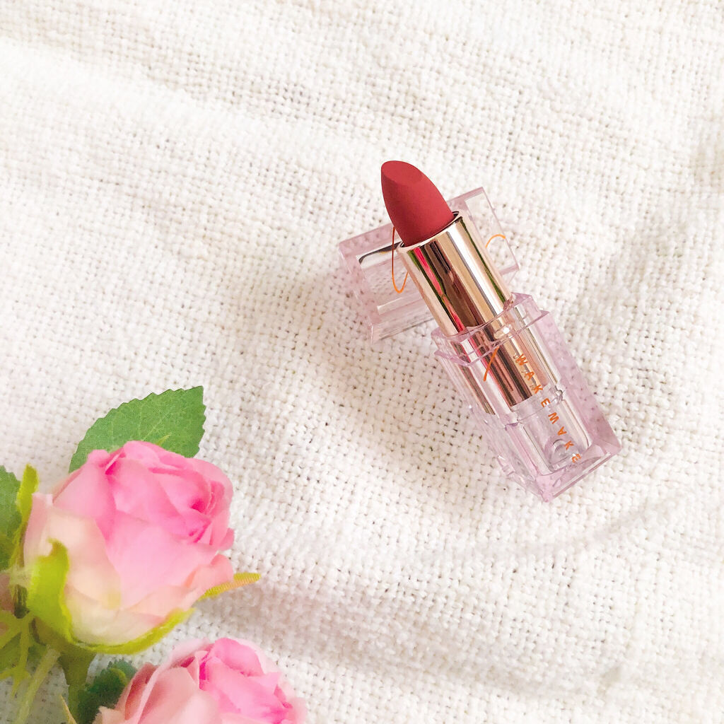 ヌーディーベルベットリップ/wakemake/口紅を使ったクチコミ（1枚目）