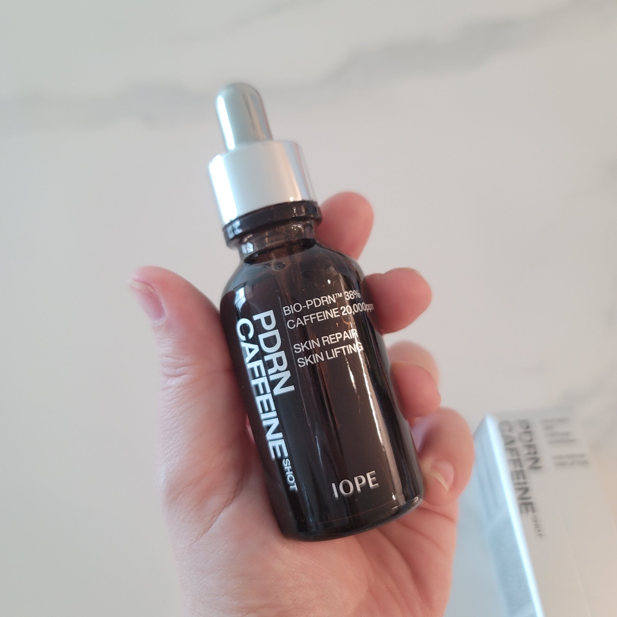 PDRNカフェインショット/IOPE/美容液を使ったクチコミ（2枚目）