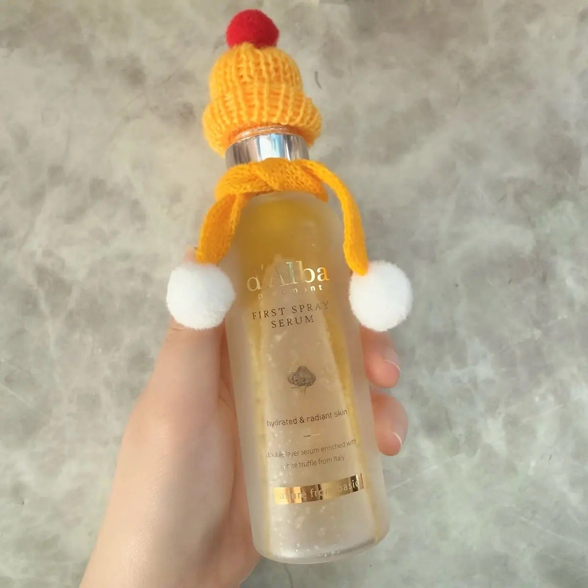 ダルバ ホワイトトリュフファーストスプレーセラム/ダルバ/ミスト状化粧水を使ったクチコミ(3枚目)