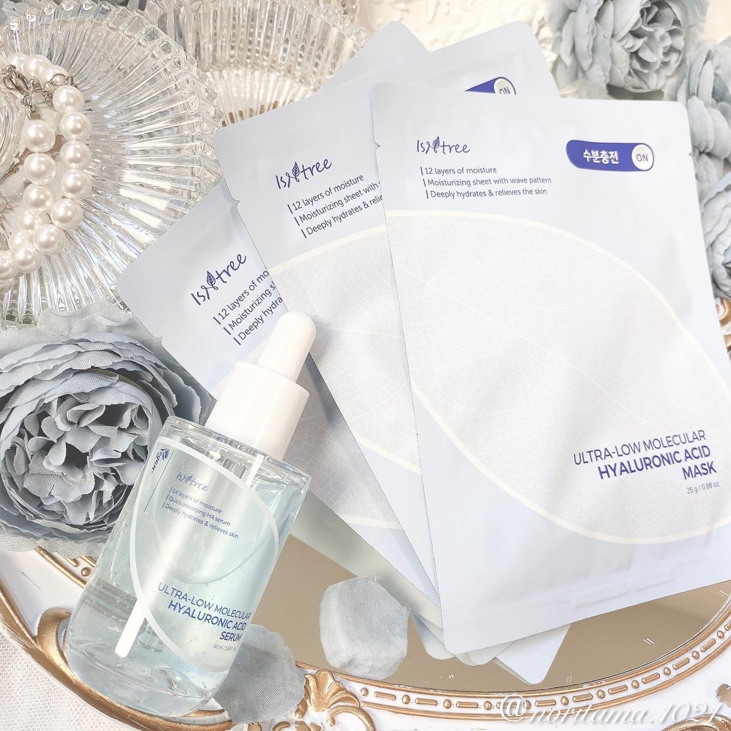 超低分子ヒアルロン酸セラム/Isntree/美容液を使ったクチコミ(8枚目)