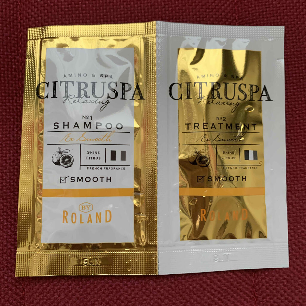 シトラスパ スムース シャンプー&ヘアトリートメント/コスメテックスローランド/市販シャンプーを使ったクチコミ（1枚目）