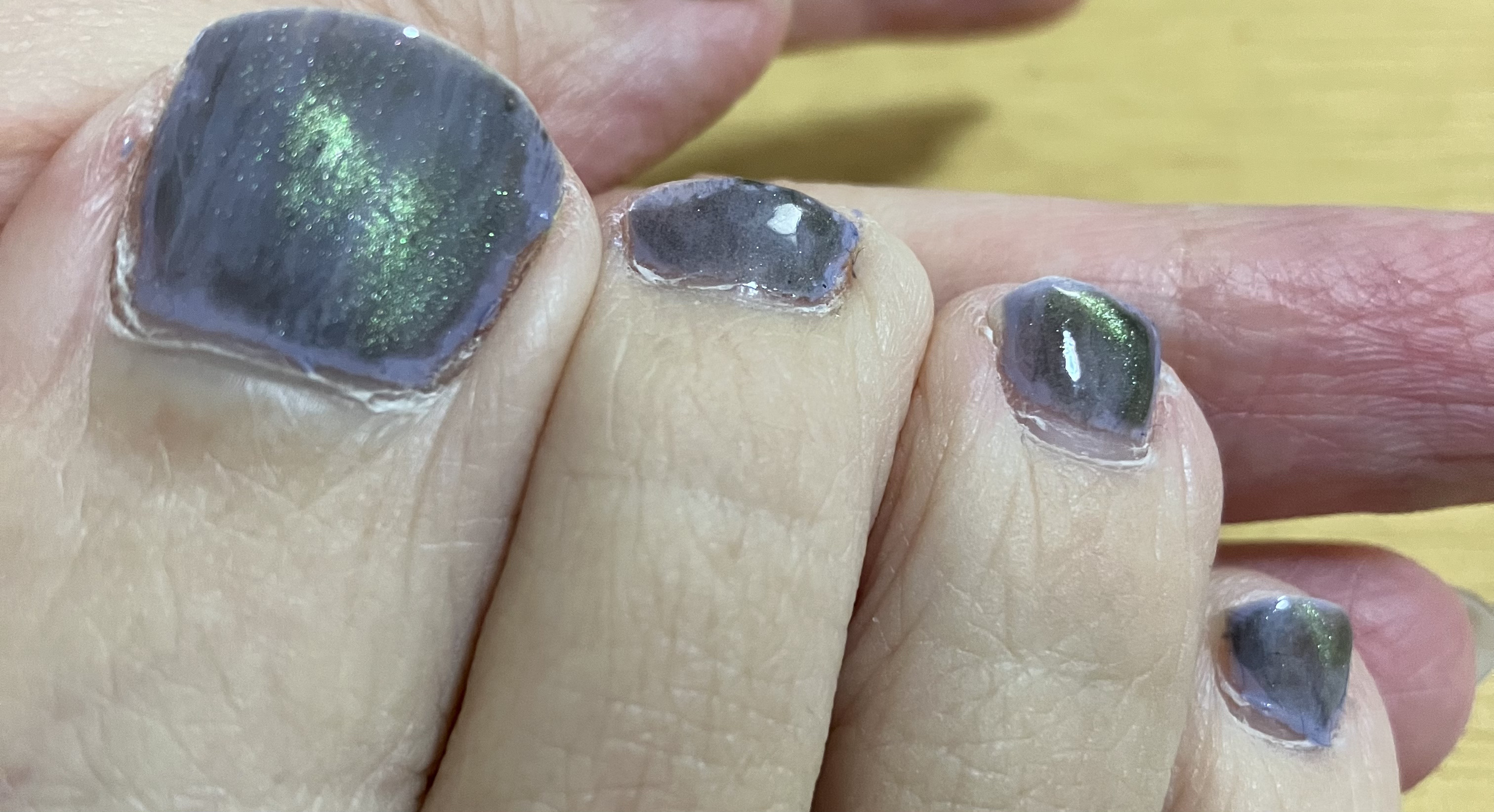 マグネットパウダー/セリア/ネイル用品を使ったクチコミ（2枚目）