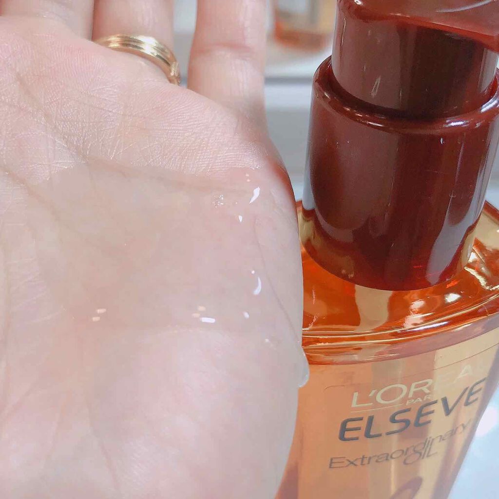 エルセーヴ エクストラオーディナリーオイル エクストラリッチ フィニッシュ/ロレアル パリ/ヘアオイルを使ったクチコミ(3枚目)